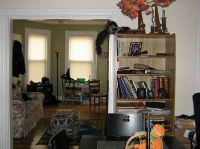 Another view, dining room and living room
Lynn MA apartment 2006-2008
