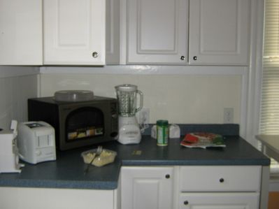 Kitchen cupboards
Yummy fresh pasta I just made too.

