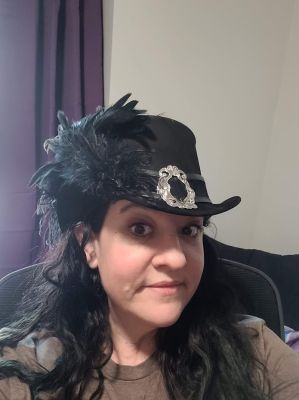 Fancy Hat
New hat to wear for Victorian/Steampunk.
Keywords: Hat, Steampunk, Victorian