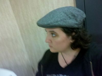 2012 Norva Concert, Green 17 tour, my new hat
The replacement for my MIA Dropkick Murphys hat. You can't see it in the pic but the lining of the hat has a huge gold and green Flogging Molly logo. I think I'll get a band logo button to put on it.
