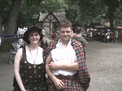 Chris and me
Scarborough Faire in Texas, 2004
