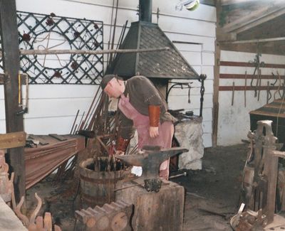 Breandán at the Forge
TRF 2004
